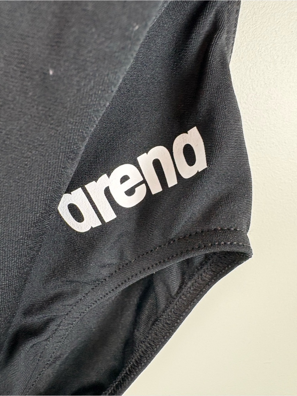 Arena Team Light Drop Back One Piece Size 30 Black White - Picture 4 of 4